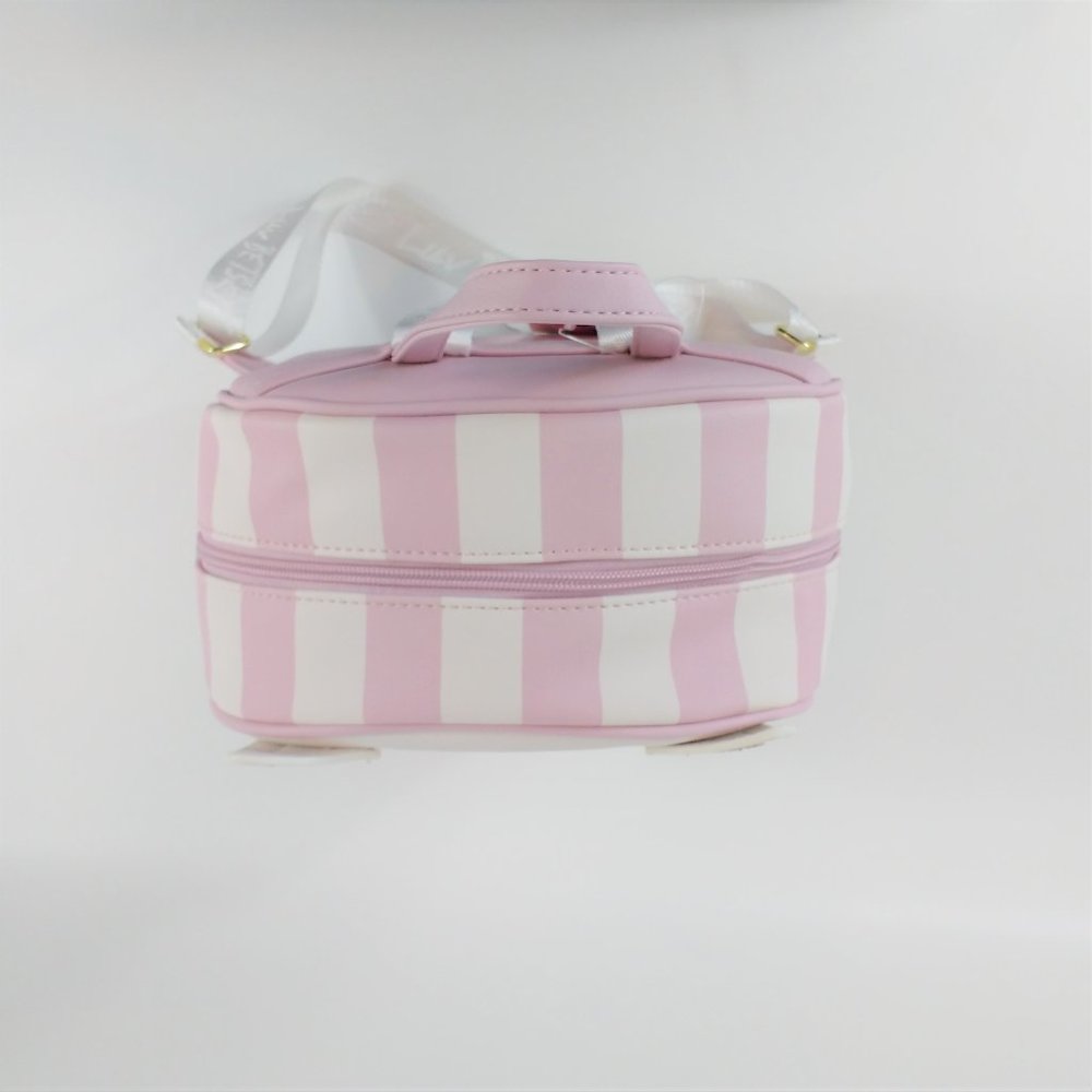 Luv Betsey Johnson Pink White Cat Backpack - Picture 5 of 9